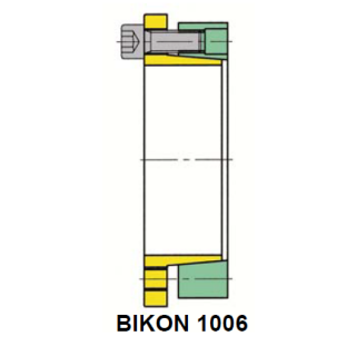 Ringspannsatz BIKON 1006 60/90, Länge 33mm  1.4571