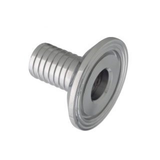 ANTI RISTAGNO Schlauchtülle reduziert DN60 Tülle 50mm  1.4301