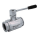 Kugelhahn ASEPTIC Reihe B DN80 (88,9) Nut/ Nut handbetätigt INTEGRAL  1.4404