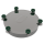 Domdeckel 984B RUND 500mm Rahmen 60x2  1.4301