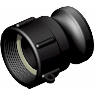 Adapter 2" NPS Innengewinde auf Kamlok DN50 2" Vaterteil  PP