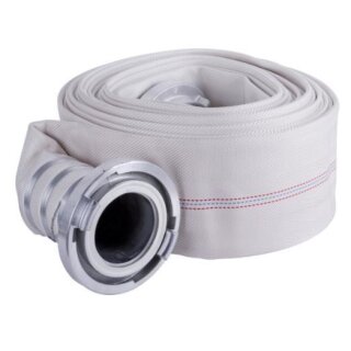 Feuerwehrschlauch THÖNI REKORD 52-C  5 Meter  WEISS