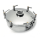 Domdeckel RUND 25 P 2 200mm  1.4404