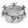 Domdeckel RUND 25 RP5 500mm  1.4404