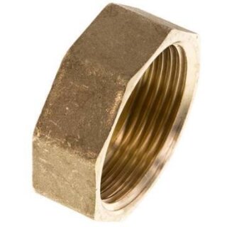 Messing Verschlusskappe 1 1/2"  PN16