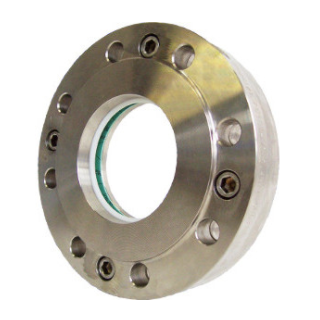 Runde Schauglasarmatur DIN28121 zum Anflanschen DN150 1.4404  Borosilikat PTFE PN10