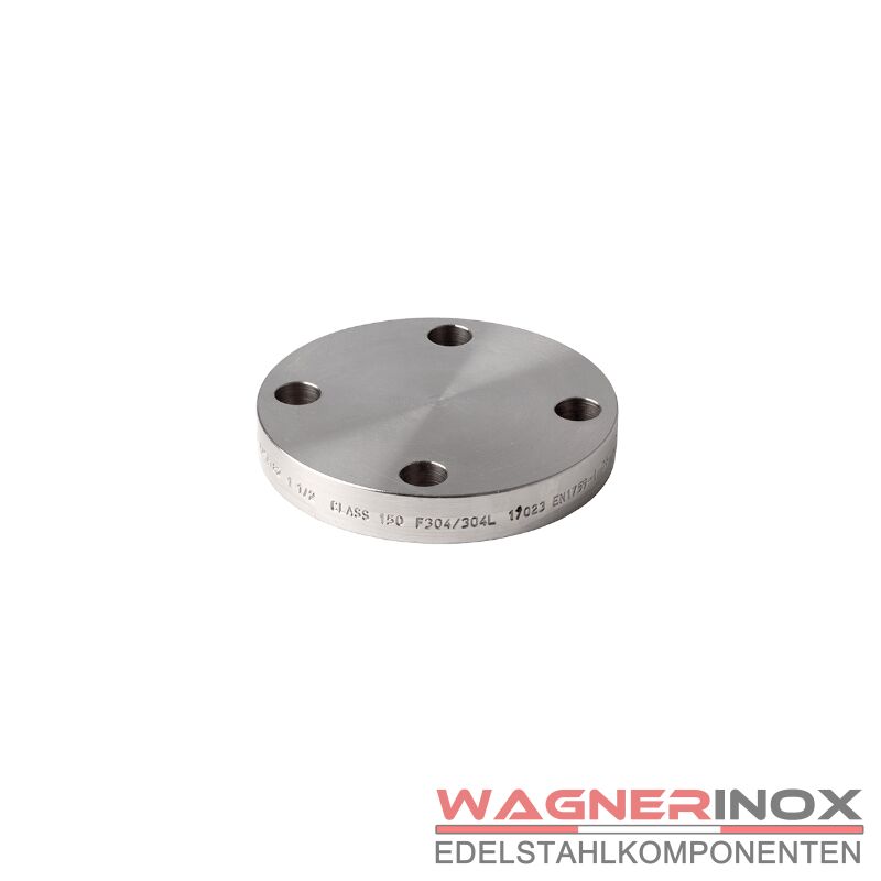 Vorschweißflansche 3", ANSI B16.5, 150lbs Edelstahl 1.4404
