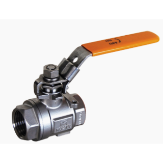 Dampfkugelhahn zweiteilig 3/8" 1.4408 PN63