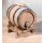 Holzfass mit innerer Edelstahlblase 5 Liter natur