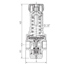 Edelstahl Präzisionsdruckregler 1.4408, G 3/4",...