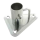 Relingfuß gerade Dreieck für Rohr 25mm 75x87  1.4404