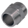 Sechskantdoppelnippel 3/8" ISO 7 konisch / ISO 228 zylindrisch  1.4404