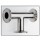 Clamp T- Stück reduziert 3" / 2 1/2"  1.4404