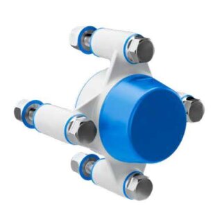 Flanschlager HYGIENE  XB4FC für Welle 30mm mit geschlossener Kappe