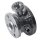 Tankventil Flansch DN65 mit Heizmantel mit Flansch DN100 ISO- TOP F07-17 PN16  1.4404
