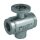 Kugelhahn Innengewinde 3/8" für Antrieb F03/9 Ablenker  1.4404