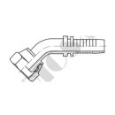 DKR Schlauchtülle Bogen 45° mit Konus 60°...