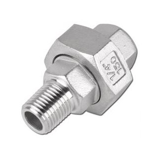 Verschraubung 1/2" konisch dichtend bis 20 bar