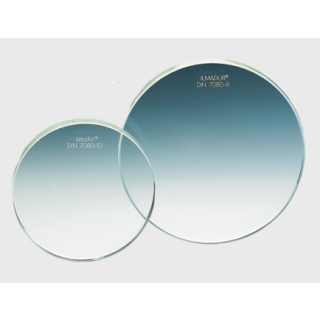 Runde Schauglasplatte aus BOROSILIKATGLAS ähnlich DIN 8902 125x15
