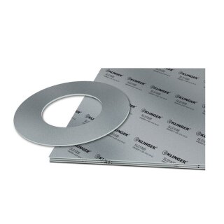 Flachdichtung für Flansche DN300 PN10 KLINGER Graphit SLS  378x324x2