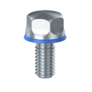 Hygieneschraube M10x30 poliert  1.4404