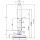 Maschinenfuß TEKNO-HYGIENIC M20, Fußplatte 60mm, Gesamthöhe 241mm  1.4404
