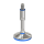 Maschinenfuß TEKNO-HYGIENIC M20, Fußplatte 80mm, Gesamthöhe 243mm  1.4404
