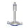Maschinenfuß TEKNO-HYGIENIC  2-fach fixiert  M12, Fußplatte 120mm, Gesamthöhe 200mm  1.4404
