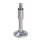 Maschinenfuß TEKNO-HYGIENIC M16, Fußplatte 60mm, Gesamthöhe 185mm  1.4404